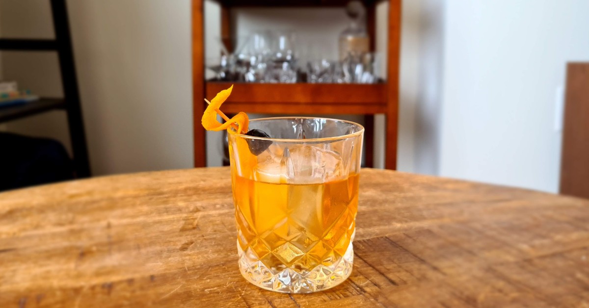 Orange Old Fashioned Cocktail