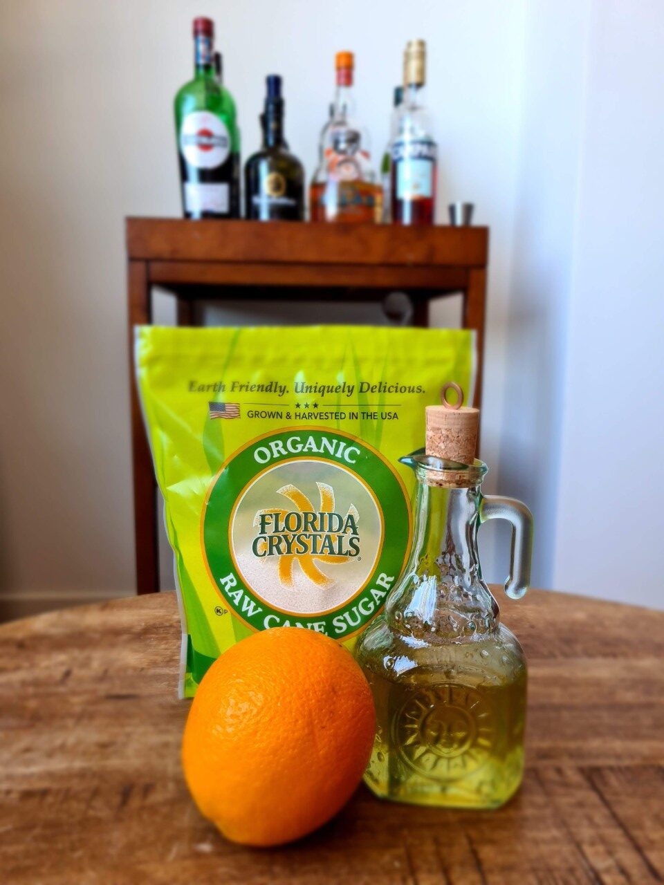 Orange Simple Syrup Ingredients