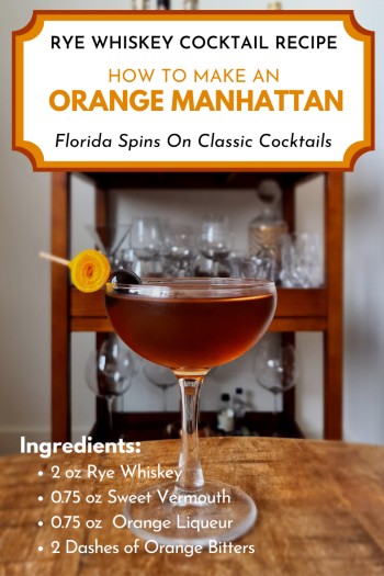 Orange Manhattan Pin For Pinterest