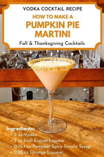 Pumpkin Pie Martini Pin For Pinterest