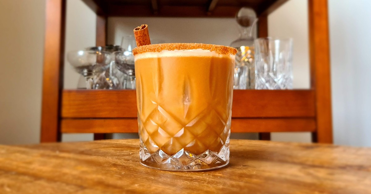 Pumpkin Spice Coffee Cocktail