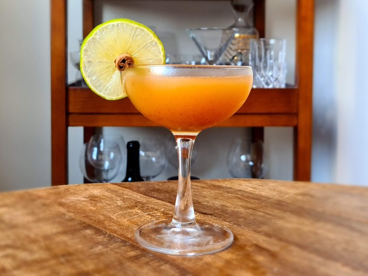 Pumpkin Spice Daiquiri Cocktail
