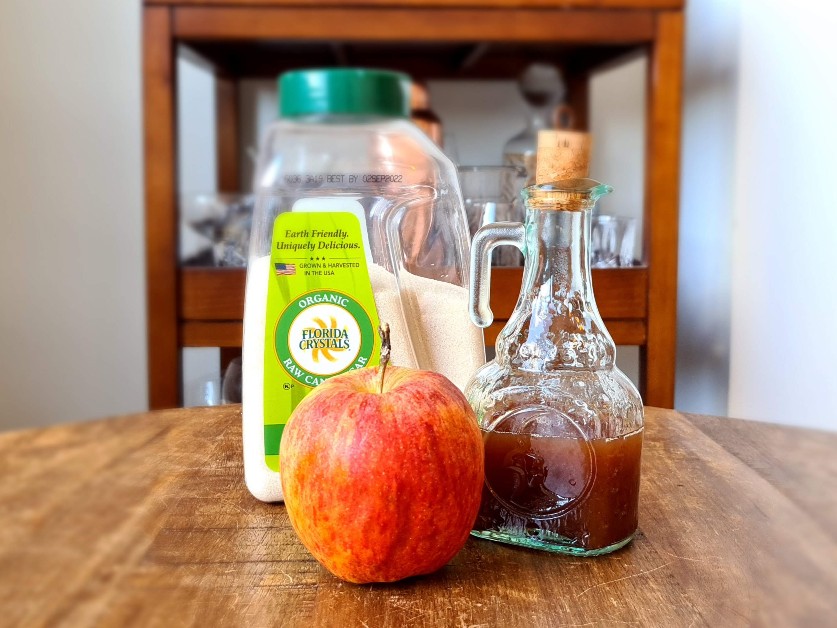 Spiced Apple Simple Syrup Recipe Image