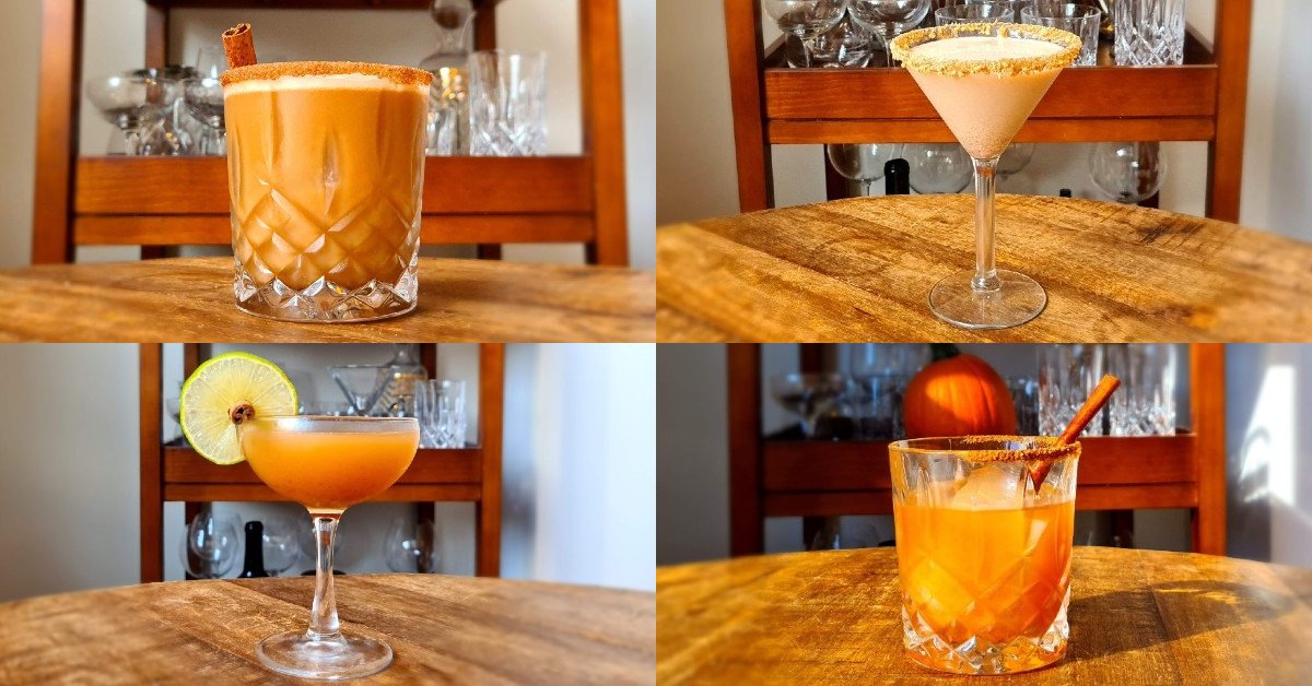 Pumpkin Spice Cocktails