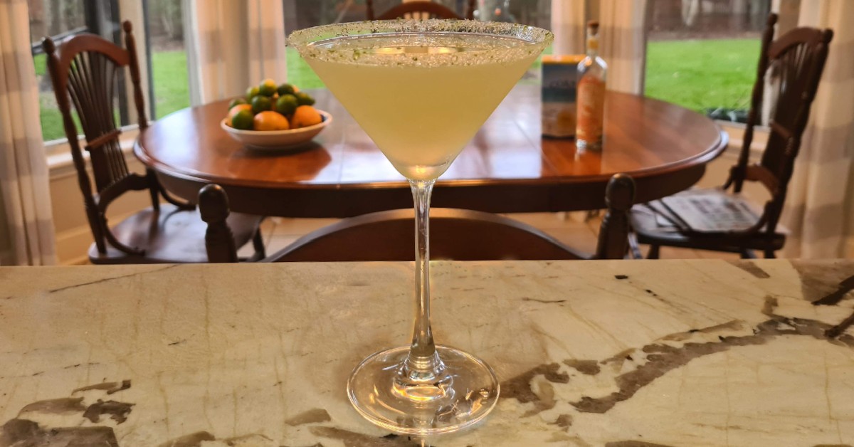 Key Lime Drop Martini