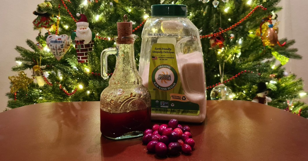 Spiced Cranberry Simple Syrup Recipe