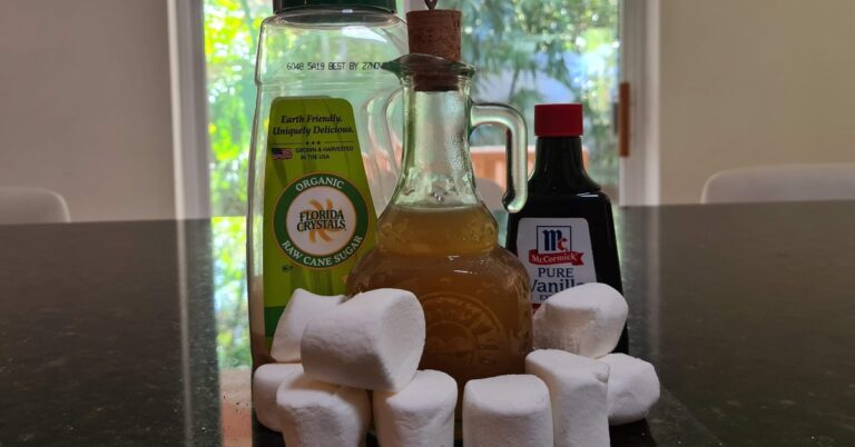 Toasted Marshmallow Simple Syrup Recipe