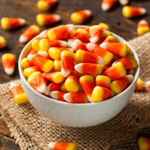 Bowl of Candy Corn