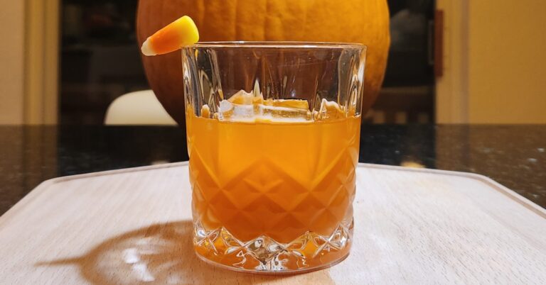 Candy Corn Old Fashioned